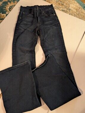 James Jeans Dark Indigo Bootcut Stretch Jeans Sz 2P
